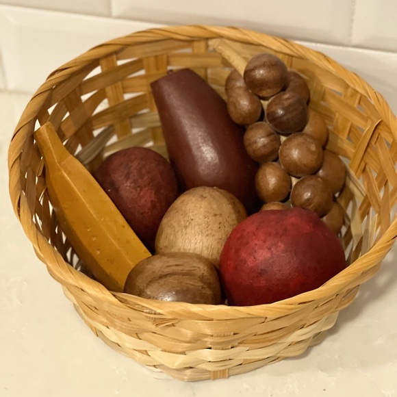 Other - Montessori Wooden Fruit